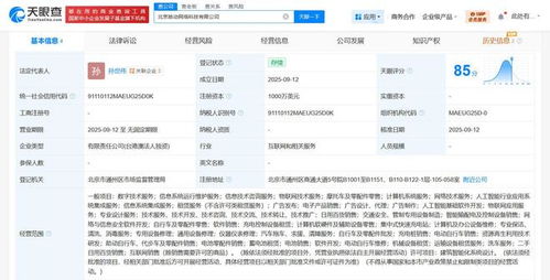 哈啰出行在京成立網絡科技新公司，注冊資本達1000萬美元聚焦信息技術咨詢